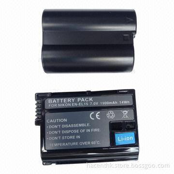 Camera Batteries, Replacement for Nikon EN-El15 Camera